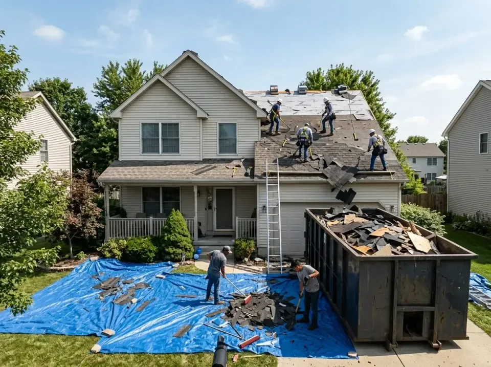 roof-replacement-debris-remova-004 — frequently asked questions, Cheapest Dumpster Rentals in Elburn, IL